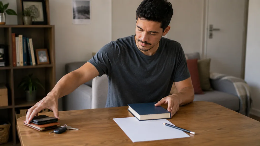 Sesión de estudio o trabajo en casa: guía simple